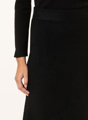 CARTOON Knit skirt, Color: BLACK (Image 1)