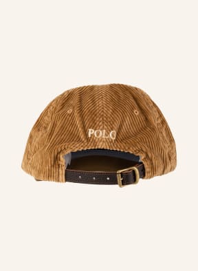 POLO RALPH LAUREN Corduroy cap, Color: COGNAC (Image 1)