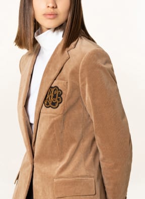 LAUREN RALPH LAUREN Cord-Blazer, Farbe: CAMEL (Bild 1)