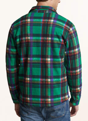 POLO RALPH LAUREN Overshirt, Farbe: DUNKELGRÜN/ BLAU/ ROT (Bild 1)