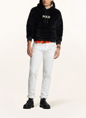 POLO RALPH LAUREN Hoodie aus Teddyfell, Farbe: SCHWARZ (Bild 1)