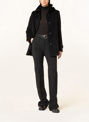LAUREN RALPH LAUREN Mantel mit abnehmbarer Kapuze , Farbe: 001 BLACK (Bild 1)