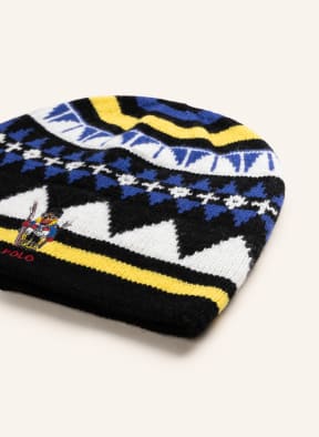 POLO RALPH LAUREN Hat, Color: BLACK/ BLUE/ WHITE (Image 1)