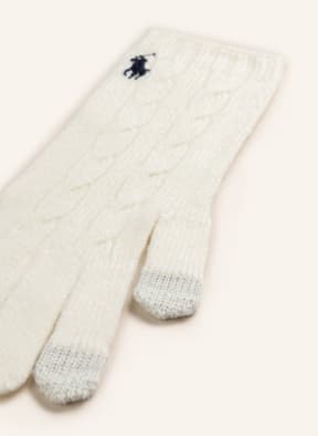 POLO RALPH LAUREN Gloves, Color: CREAM (Image 1)