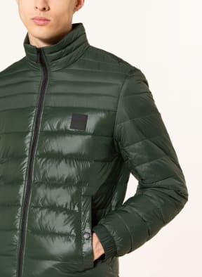 BOSS Quilted jacket ODEN, Color: GREEN (Image 1)