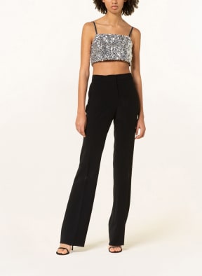 DOROTHEE SCHUMACHER Cropped-Top mit Pailletten , Farbe: SILBER (Bild 1)
