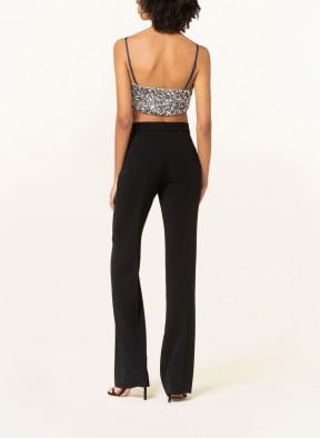 DOROTHEE SCHUMACHER Cropped-Top mit Pailletten , Farbe: SILBER (Bild 1)