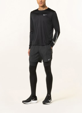 Nike Running shirt DRI-FIT MILER RUN DIVISION, Color: BLACK (Image 1)