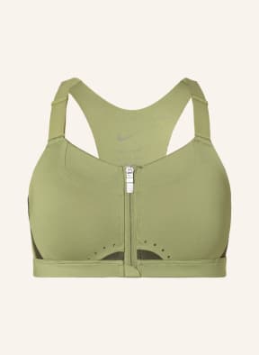 Nike Biustonosz sportowy DRI-FIT ALPHA, Kolor: OLIWKOWY (Obrazek 1)