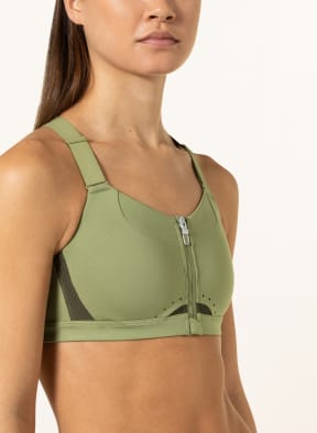 Nike Biustonosz sportowy DRI-FIT ALPHA, Kolor: OLIWKOWY (Obrazek 1)