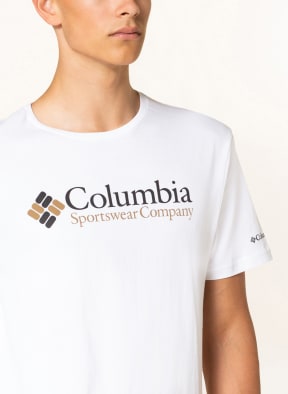 Columbia T-shirt BASIC LOGO, Color: WHITE (Image 1)