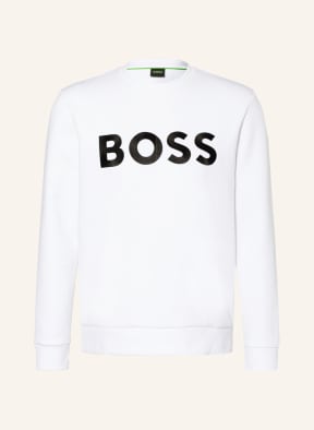 BOSS Sweatshirt SALBO, Farbe: WEISS/ SCHWARZ (Bild 1)