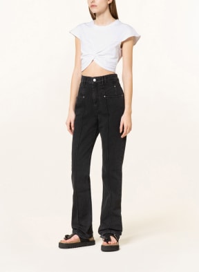 ISABEL MARANT Cropped shirt , Color: WHITE (Image 1)