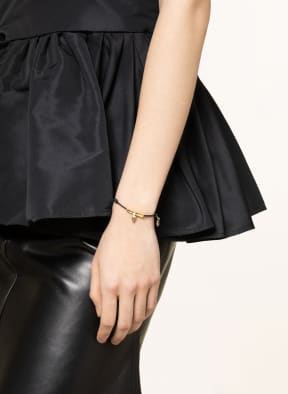 Alexander McQUEEN Bracelet , Color: BLACK/ GOLD (Image 1)