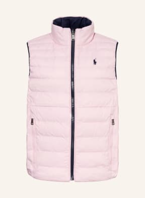 POLO RALPH LAUREN Steppweste zum Wenden, Farbe: HELLROSA (Bild 1)