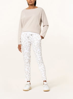 Juvia Sweatpants, Color: WHITE/ BEIGE (Image 1)