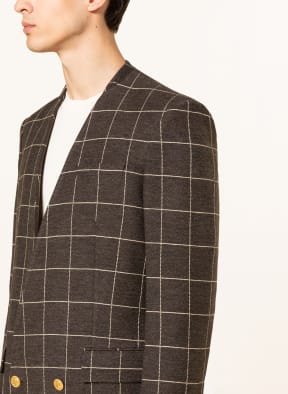 GUCCI Tailored jacket extra slim fit, Color: DARK GRAY/ ECRU (Image 1)