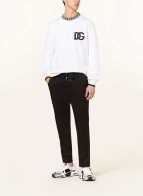 DOLCE & GABBANA Pants in jogger style extra slim fit , Color: BLACK (Image 1)