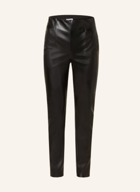 PATRIZIA PEPE 7/8-Hose in Lederoptik, Farbe: SCHWARZ (Bild 1)