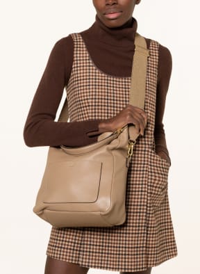 abro Hobo-Bag RAQUEL , Farbe: HELLBRAUN (Bild 1)