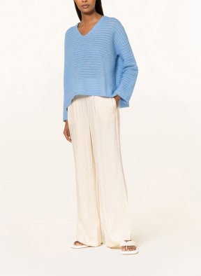 (THE MERCER) N.Y. Sweater with cashmere, Color: LIGHT BLUE (Image 1)
