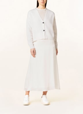 (THE MERCER) N.Y. Cardigan with cashmere , Color: CREAM (Image 1)