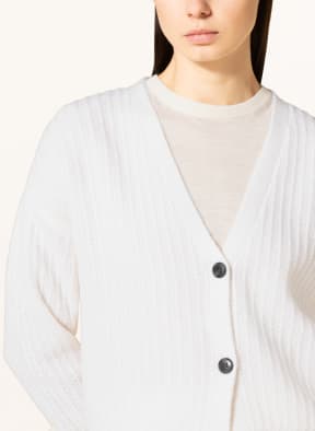 (THE MERCER) N.Y. Cardigan with cashmere , Color: CREAM (Image 1)