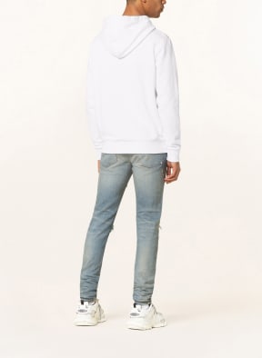 BALMAIN Hoodie , Color: WHITE/ BLACK (Image 1)