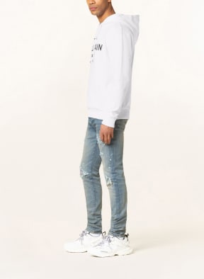 BALMAIN Hoodie , Color: WHITE/ BLACK (Image 1)