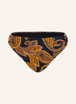 MARYAN MEHLHORN Basic-Bikini-Hose MEMORY, Farbe: DUNKELBLAU/ DUNKELORANGE (Bild 1)