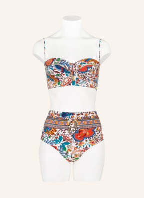 MARYAN MEHLHORN Underwired bikini top LIBERTINE, Color: WHITE/ BLUE/ RED (Image 1)