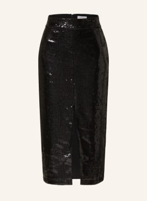REISS Rock DAKOTA mit Pailletten , Farbe: SCHWARZ (Bild 1)