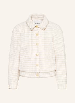 ba&sh Kastenjacke LOGAN mit Glitzergarn , Farbe: ECRU/ GOLD (Bild 1)
