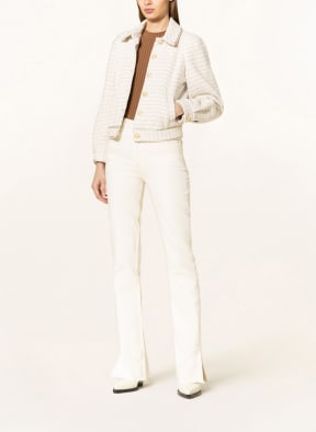ba&sh Kastenjacke LOGAN mit Glitzergarn , Farbe: ECRU/ GOLD (Bild 1)