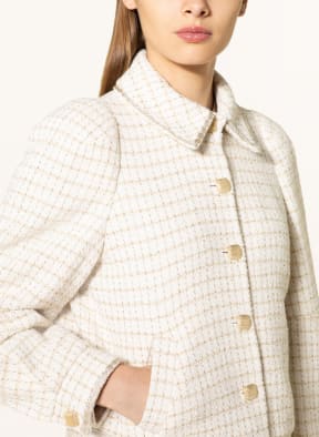 ba&sh Kastenjacke LOGAN mit Glitzergarn , Farbe: ECRU/ GOLD (Bild 1)