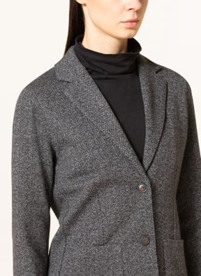 Marc O'Polo Jerseyblazer, Farbe: SCHWARZ/ WEISS (Bild 1)