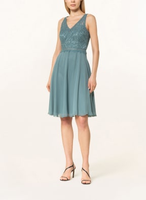 Suddenly Princess Cocktailkleid mit Spitzenbesatz , Farbe: PETROL (Bild 1)