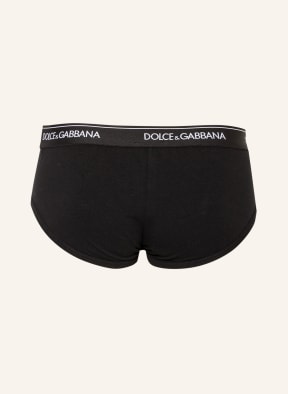DOLCE & GABBANA 2-pack briefs , Color: BLACK (Image 1)