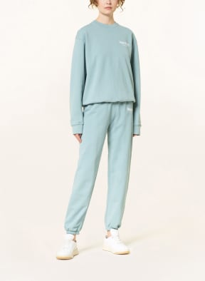 SPORTY & RICH Sweatshirt, Color: LIGHT BLUE/ WHITE (Image 1)