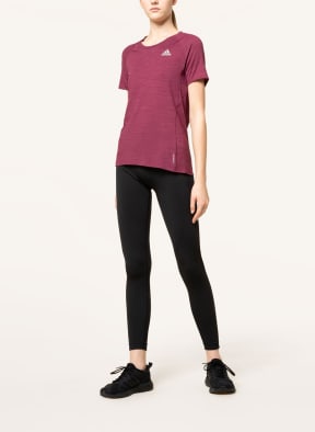 adidas 7/8 running pants AEROKNIT with mesh inserts, Color: BLACK (Image 1)