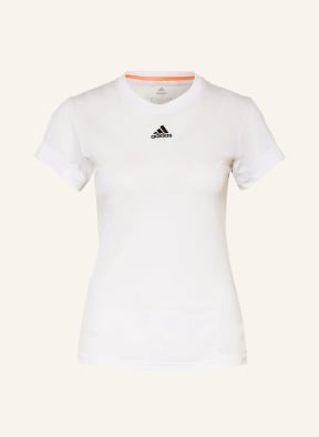 adidas T-Shirt TENNIS FREELIFT mit Mesh, Farbe: WEISS (Bild 1)