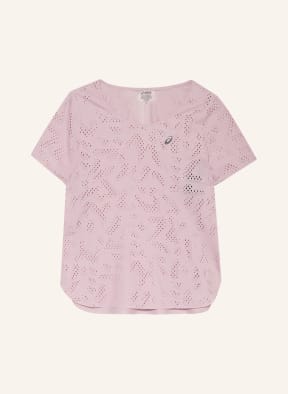 ASICS Running T-shirt VENTILATE 2.0 made of mesh, Color: ROSE (Image 1)