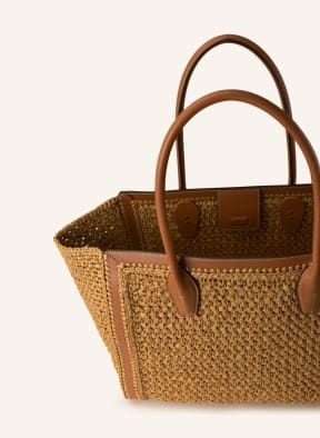 TOD'S Shopper, Color: LIGHT BROWN/ BEIGE (Image 1)