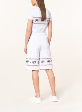 CHIARA FERRAGNI Sweat shorts , Color: WHITE (Image 1)