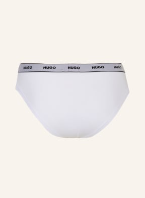 HUGO 3-pack briefs, Color: WHITE (Image 1)