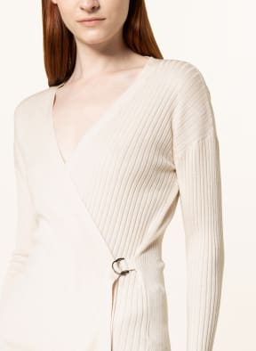 Calvin Klein Wraparound knit cardigan, Color: CREAM (Image 1)