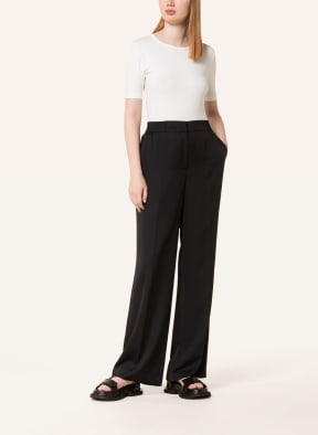 Calvin Klein Wide leg trousers, Color: BLACK (Image 1)