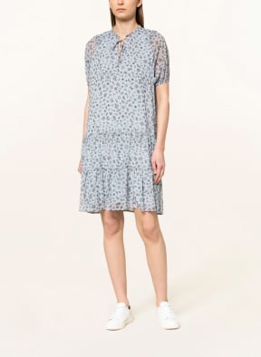 MOS MOSH Kleid EVE YORO, Farbe: HELLBLAU/ OLIV (Bild 1)