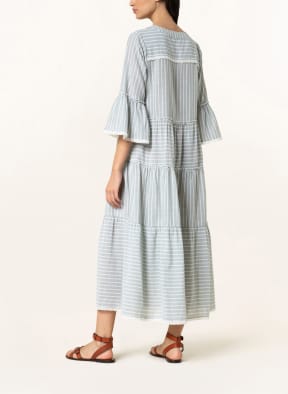 MRS & HUGS Dress with lace and 3/4 sleeves, Color: MINT/ WHITE (Image 1)