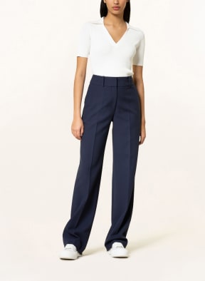 HUGO Knit shirt SOVITELLIA, Color: ECRU (Image 1)